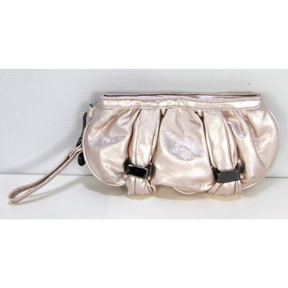 BOTKIER for Target silver-ish pink clutch purse, wristlet approx 5 X 10 inches - Picture 1 of 6